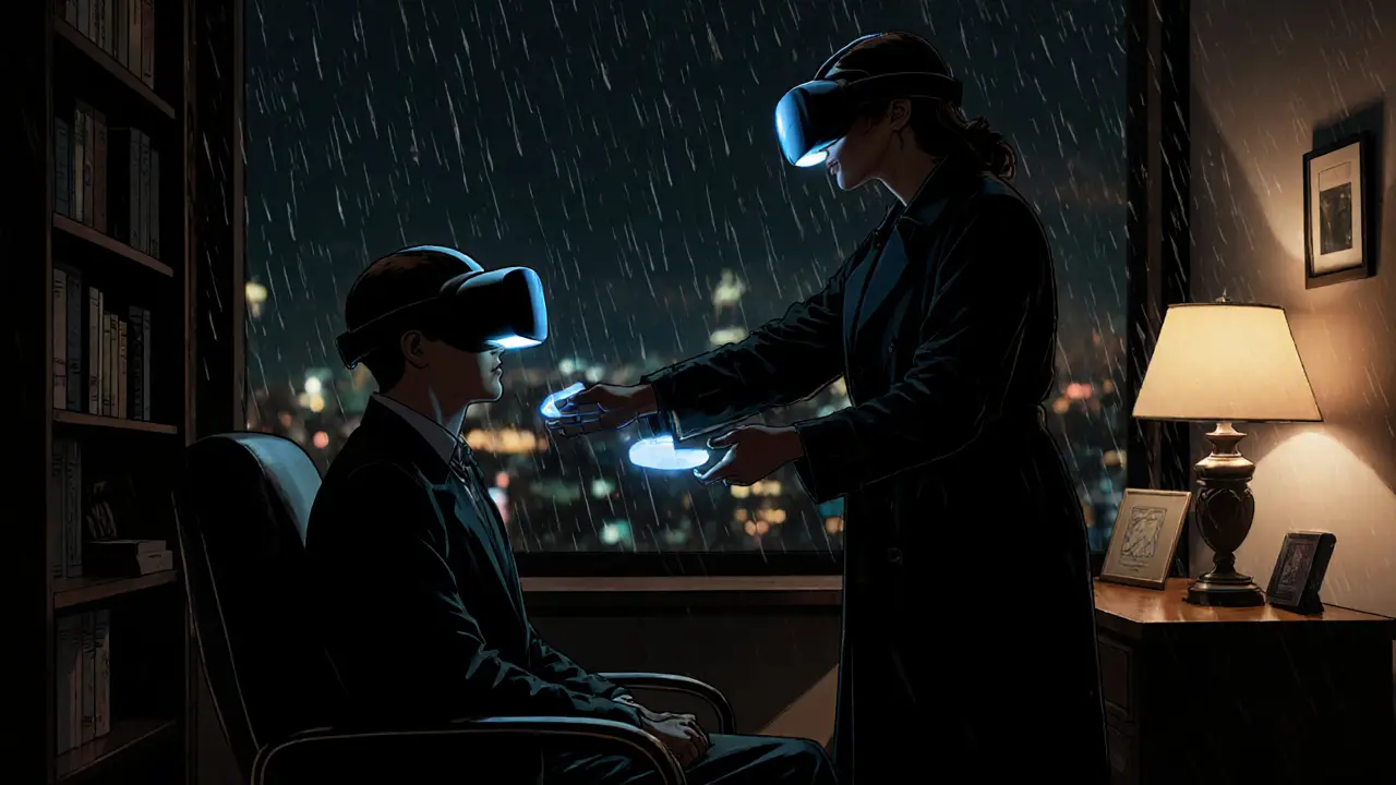 VR terapie v psychoterapii - budoucnost online léčby