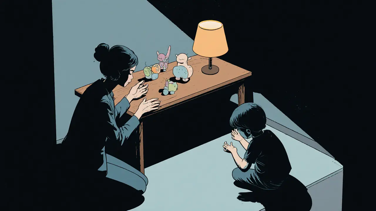 Jak pracovat s dětskou hanbou a vinou: citlivé psychoterapeutické techniky