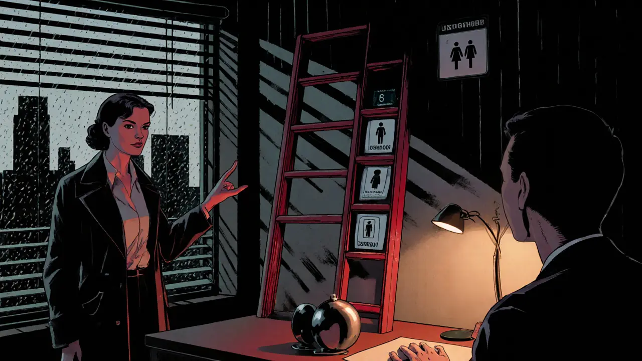 Terapeut a pacient během expozice ERP, pacient se vyhýbá rituálu mytí rukou v temném pokoji.