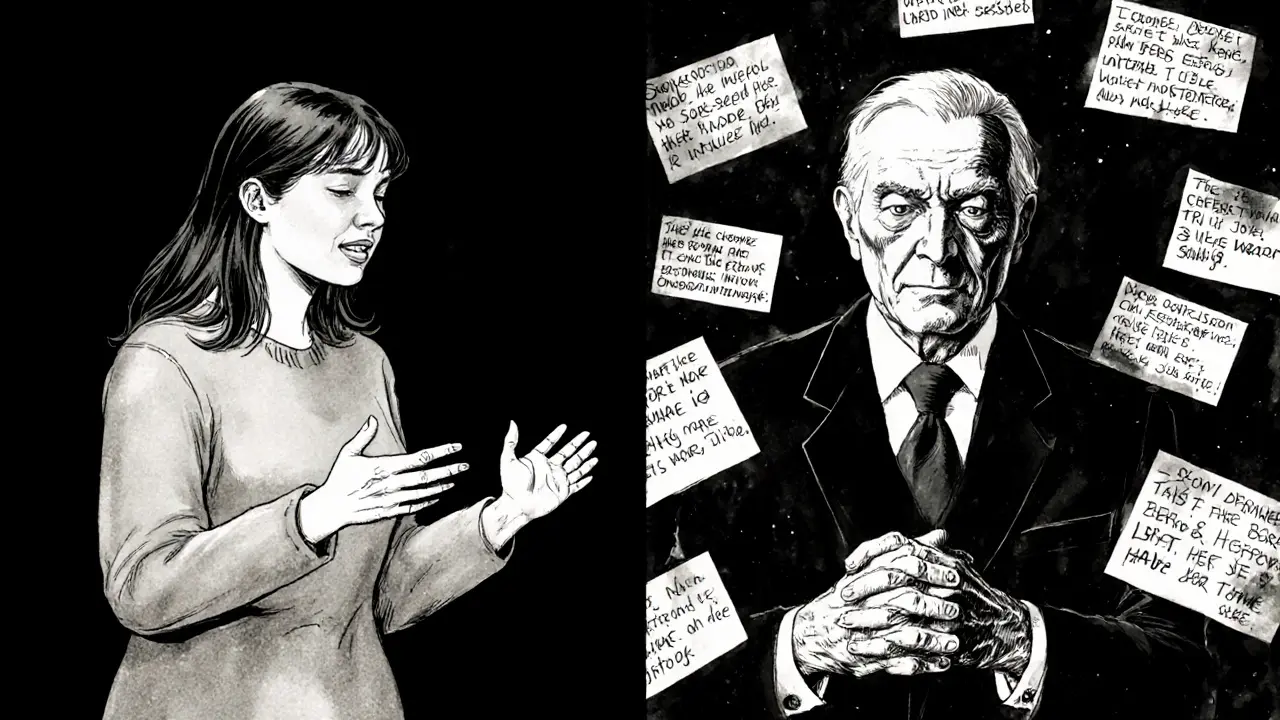 Dva terapeuti: mladý s otevřeným přístupem a starší s klidnou přítomností.