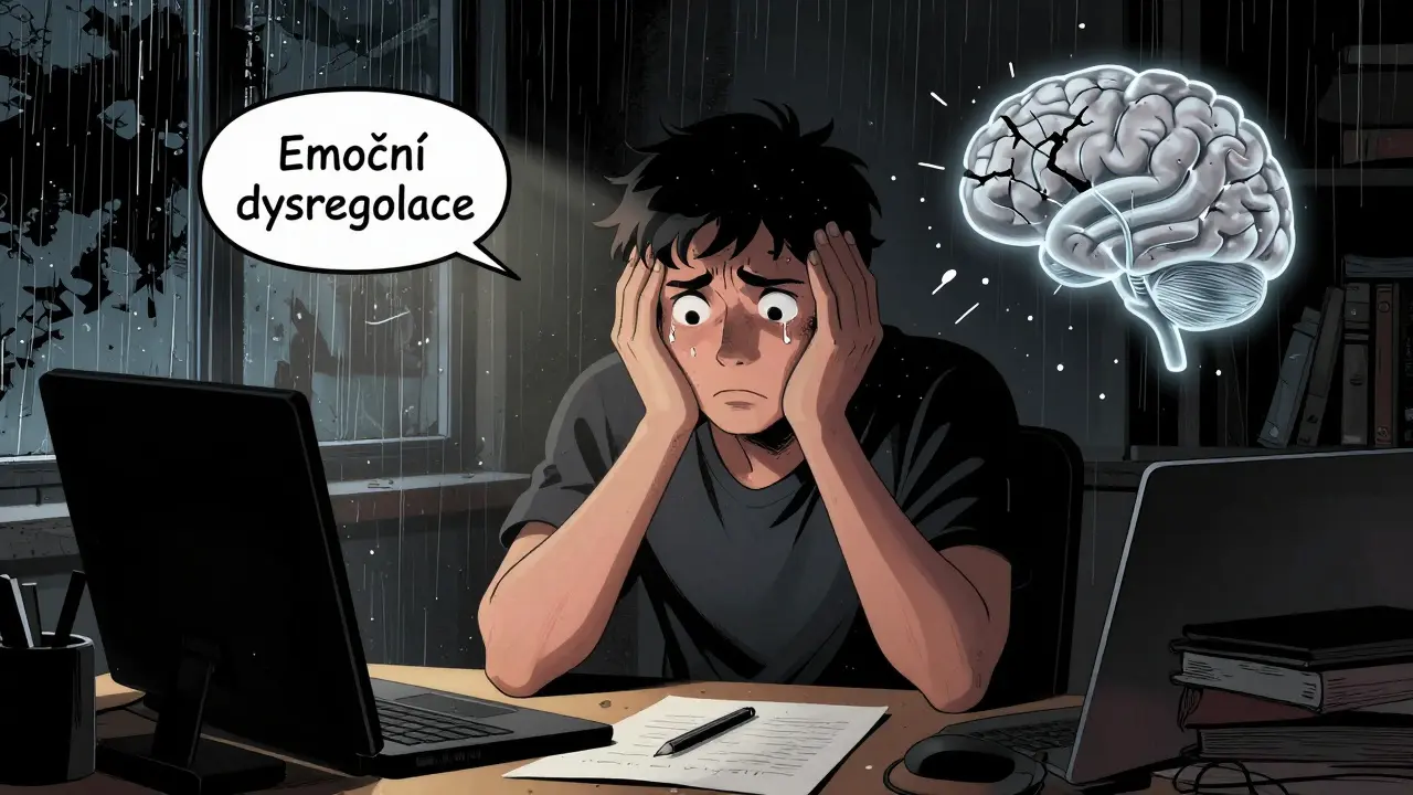 Emoční dysregulace při ADHD: Jak psychoterapie pomáhá řídit pocity
