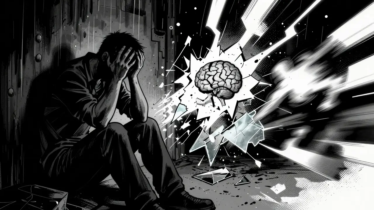 Komorbidity PTSD: Jak řešit depresi, úzkost a závislosti společně